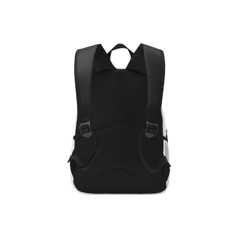Soundbyte Polyester Backpack Unisex White-8