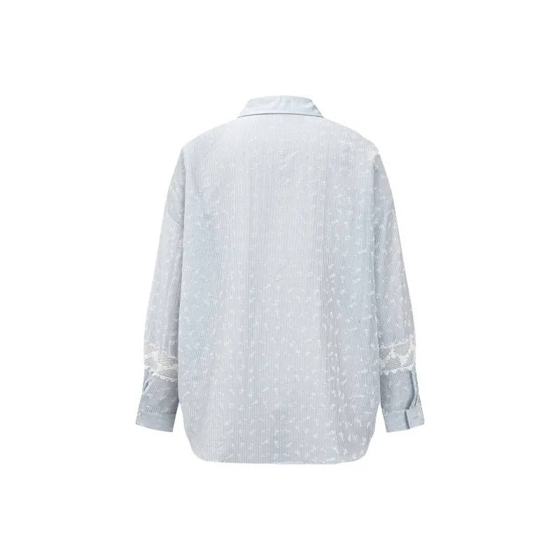 Umoumo Shirts Women's Light Blue-1