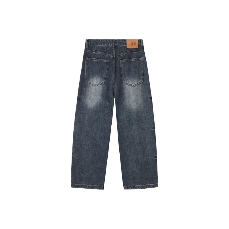 ZENGZHI Jeans Unisex Ice Blue-1