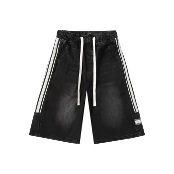 Michael Rock Denim Shorts Unisex