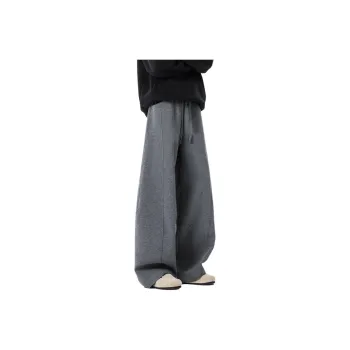 CORNILOT Casual Pants Unisex Dark Gray