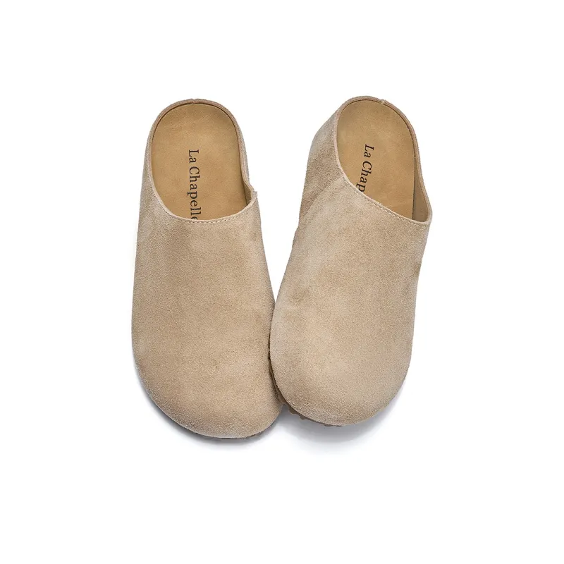 La Chapelle Odor Resistant Abrasion Resistant Slip Resistant Antibacterial Closed Toe Slippers Women's Sand-1