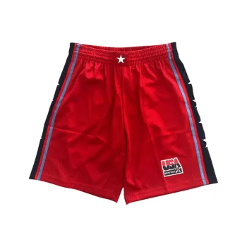 Mitchell Ness Basketball Shorts Unisex Red