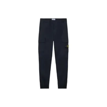 STONE ISLAND Compass Patch Tapered Leg Pants