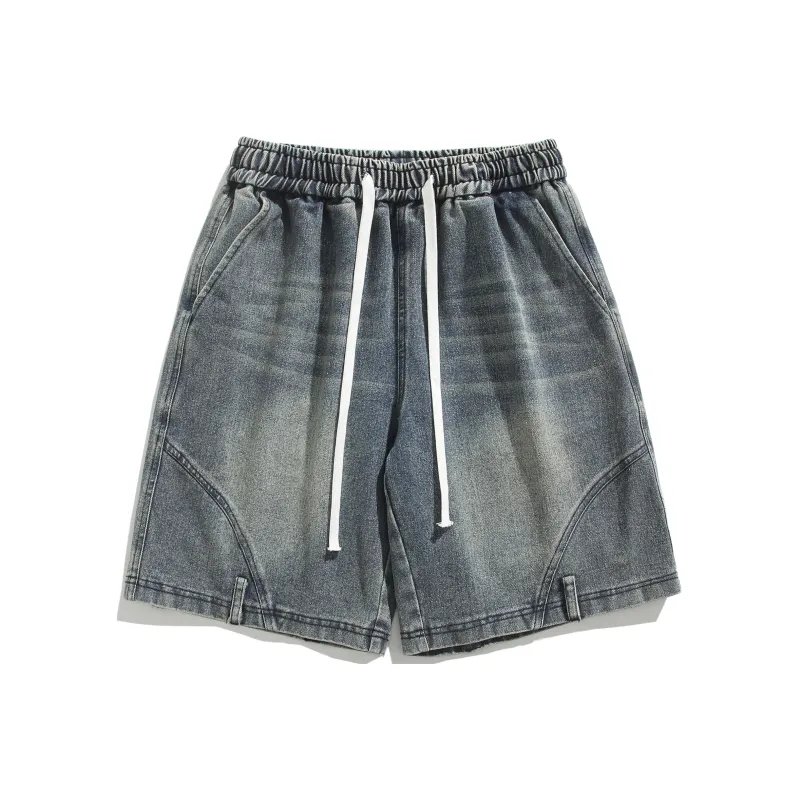 FREO3N Denim Shorts Unisex-0