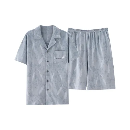 MIIOW Cool One Summer Series Pajama Set Men's Sky Blue