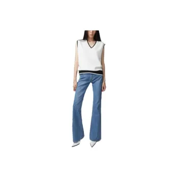 KIMHEKIM Tank Tops Women's White