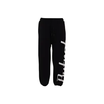 BUTNOT STREET COUTURE Pantatuta Con Stampa But Not Laterale Casual Pants Men's Black