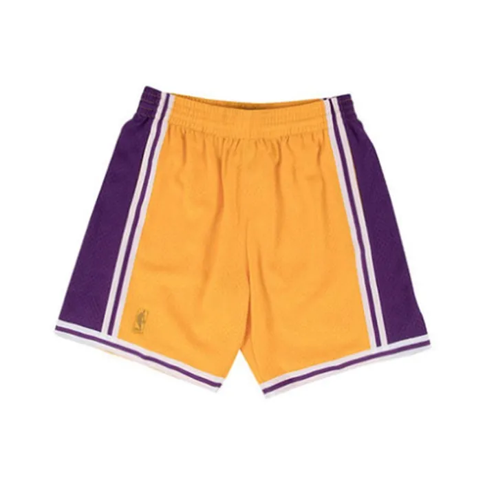 Mitchell & Ness Basketball Shorts Men's Yellow-0