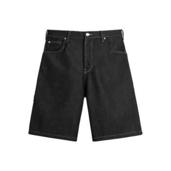 ZARA Denim Shorts Men Black