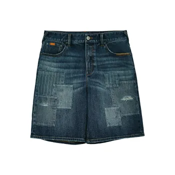 JACK&JONES Denim Shorts Men E42 Medium Denim Blue