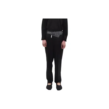 LA GARCONNE SS24 Casual Pants Men's Black