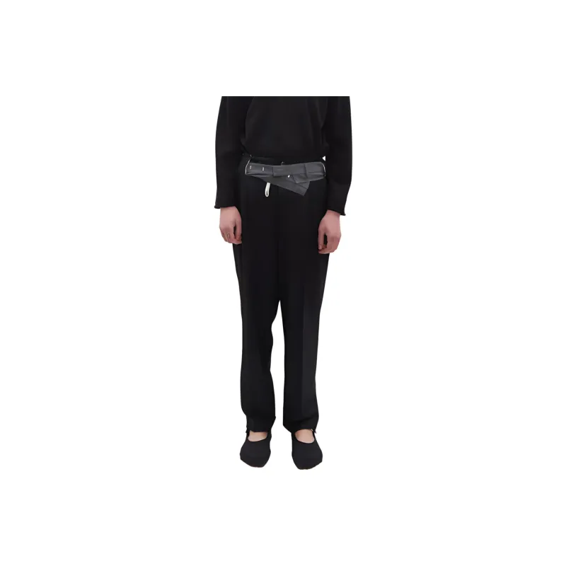 LA GARCONNE SS24 Casual Pants Men's Black-0