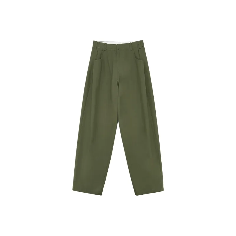 Mizuno X STU COTTON PANTS Casual Pants Men's Khaki-0
