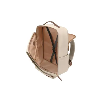 GOLF Fabric Backpack Unisex Apricot/Elegant Black
