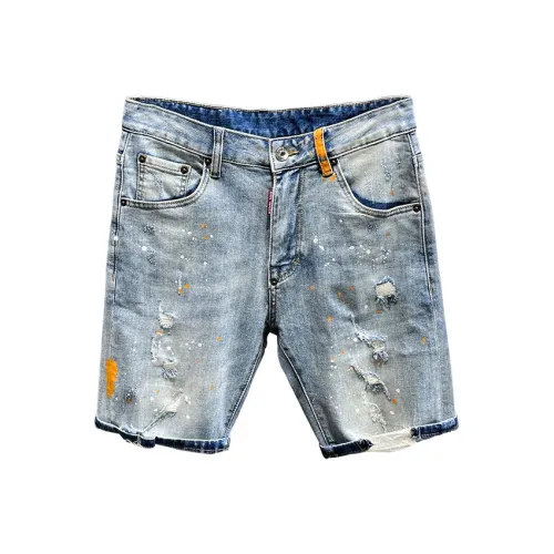 SANTASTIC Denim Shorts Men's Blue