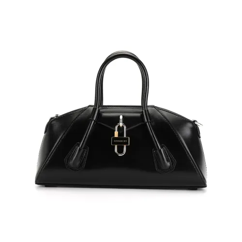 Givenchy Antigona Smooth Cow Split Leather Shoulder Bag, Crossbody Bag, Handbag Mini Women's Black