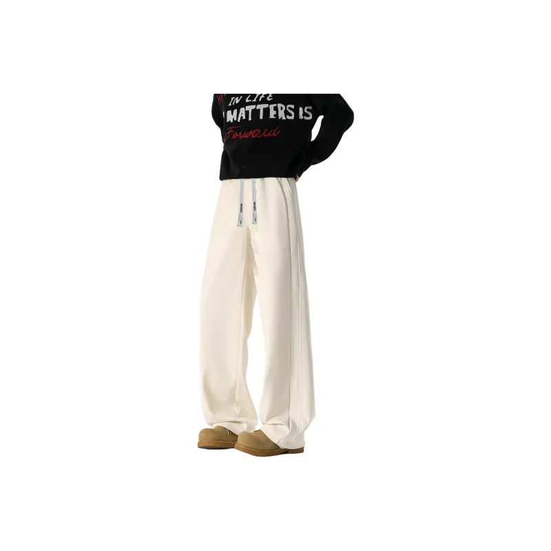 WKOOG Casual Pants Unisex Black-2