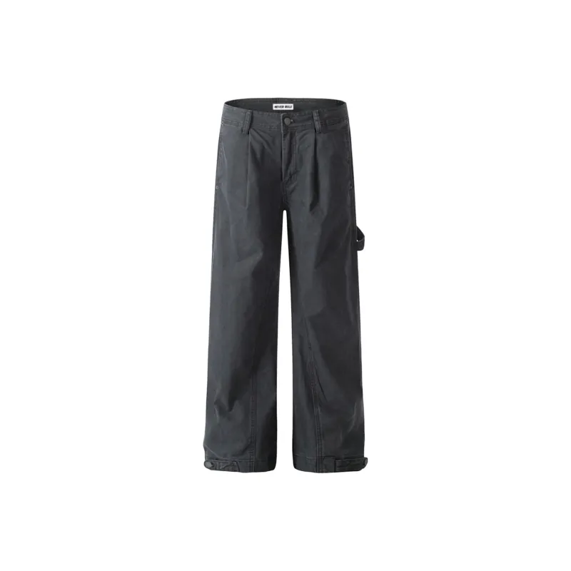 NEVER RULE Casual Pants Unisex-0