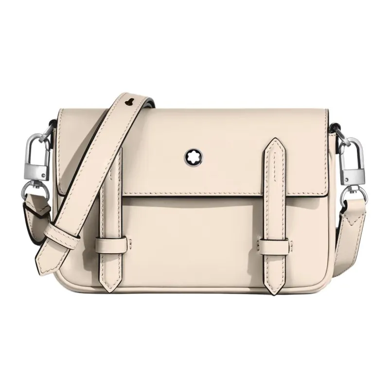MONTBLANC Meisterstuck Leather Crossbody Bag Mini Women's Mist Beige-0