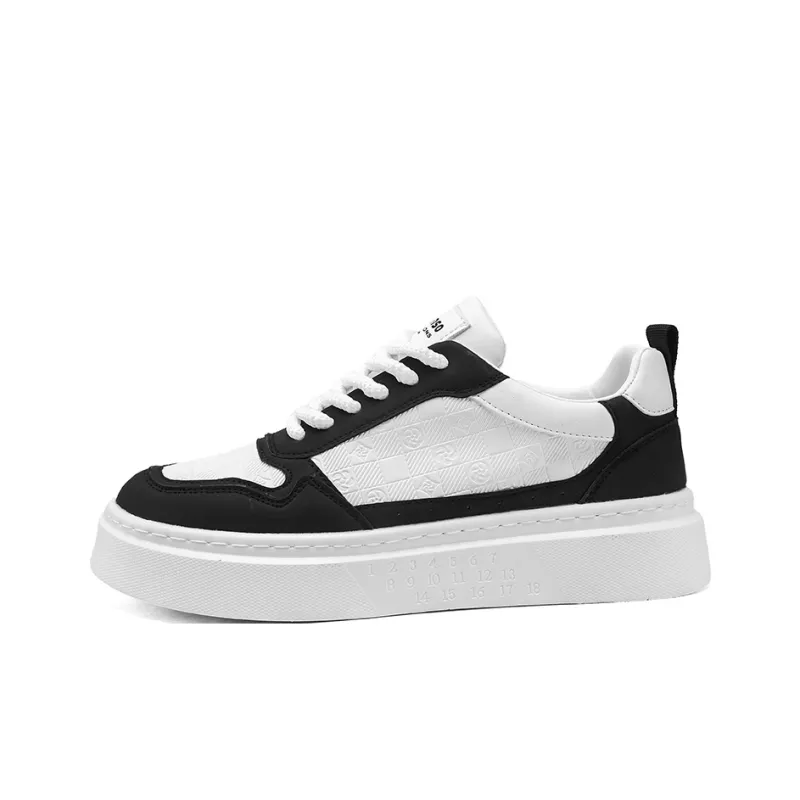 EASTERN CAMEL Skateboard Shoes Men Low Top Black-8