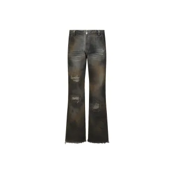 ROCAWEAR Jeans Unisex Yellow Mud Denim Blue