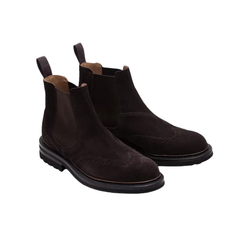 CHURCH'S Mcentyre Lw Short Chelsea Boots Men's Brown-2