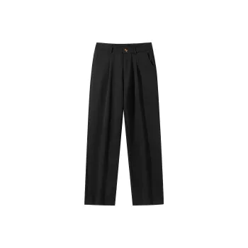 PAEFA Casual Pants Men's Dark Gray