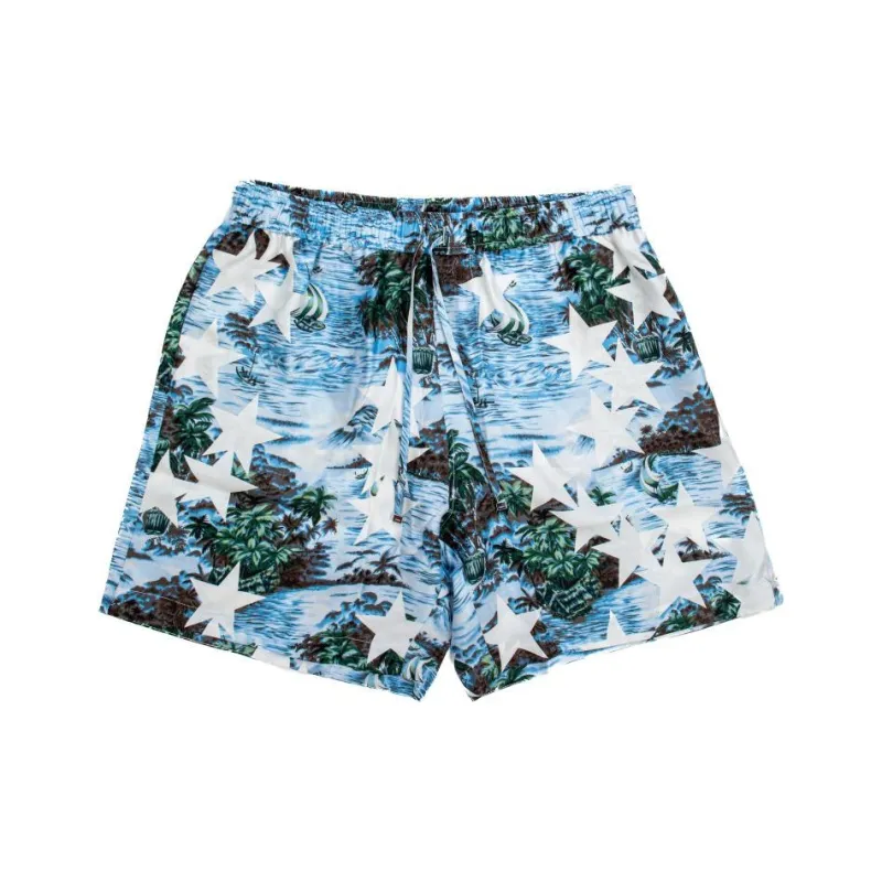 AMIRI Casual Shorts Men Blue-0