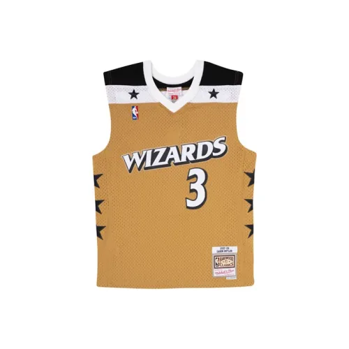 Mitchell Ness Basketball Jerseys Men Brown