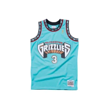 Mitchell Ness Basketball Jerseys Men Light Blue