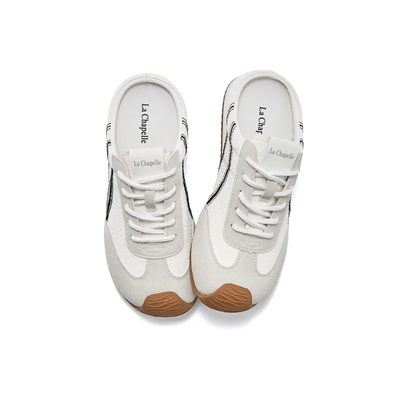 La Chapelle Slip Resistant, Abrasion Resistant, Lightweight Low Top Casual Shoes Women's Beige-2