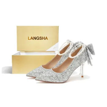 Lanza Gift Box Set Slim Heel High Heels Women's