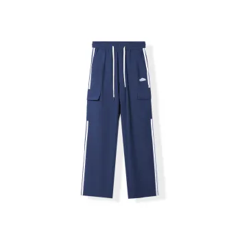 WILD LEADER Casual Pants Unisex Royal Blue
