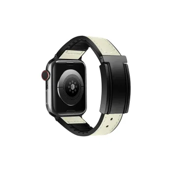 ZHENGGUANG Watch Band Apple Compatibility Genuine Leather Material