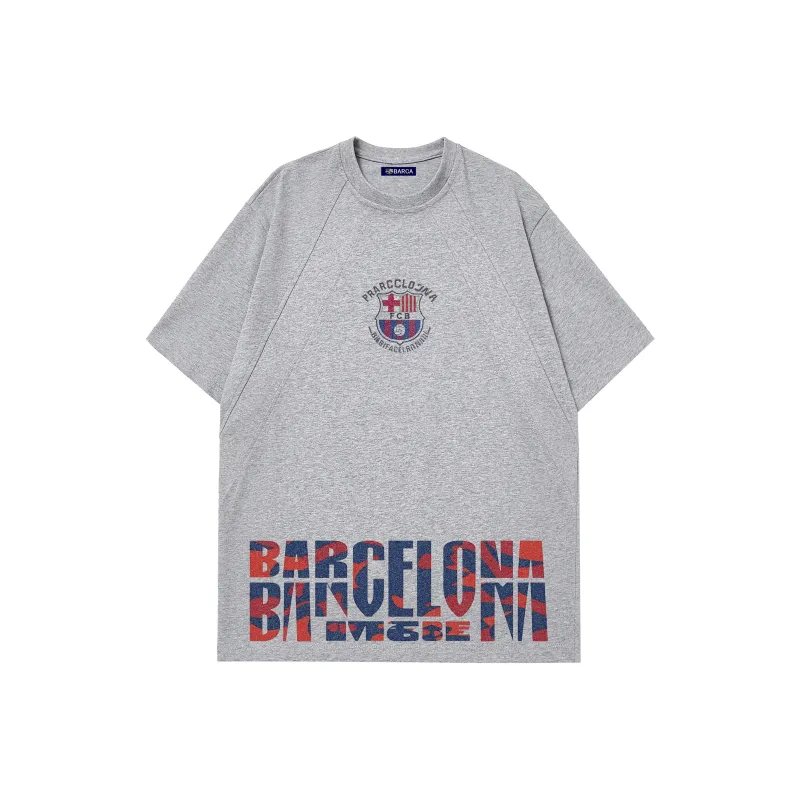 FCB ARCELONA T Shirts Unisex-4