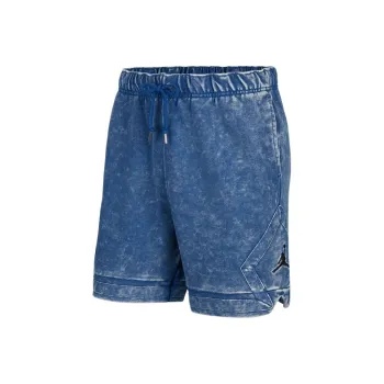 Nike Air Jordan Essentials Diamond Vintage Washed Fleece Shorts Blue