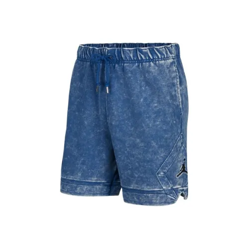 Nike Air Jordan Essentials Diamond Vintage Washed mimic Shorts Blue