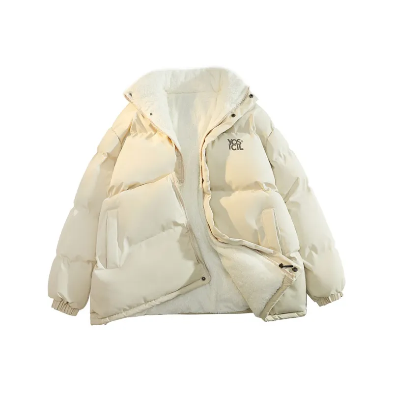 YOSICIL Puffer Jacket Unisex White-6