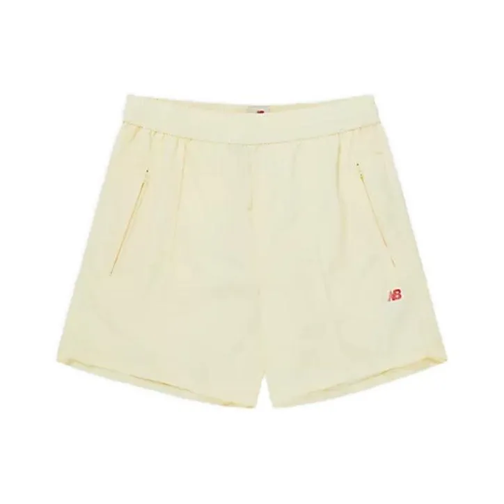 New Balance Made In USA Casual Shorts Men Yellow-0