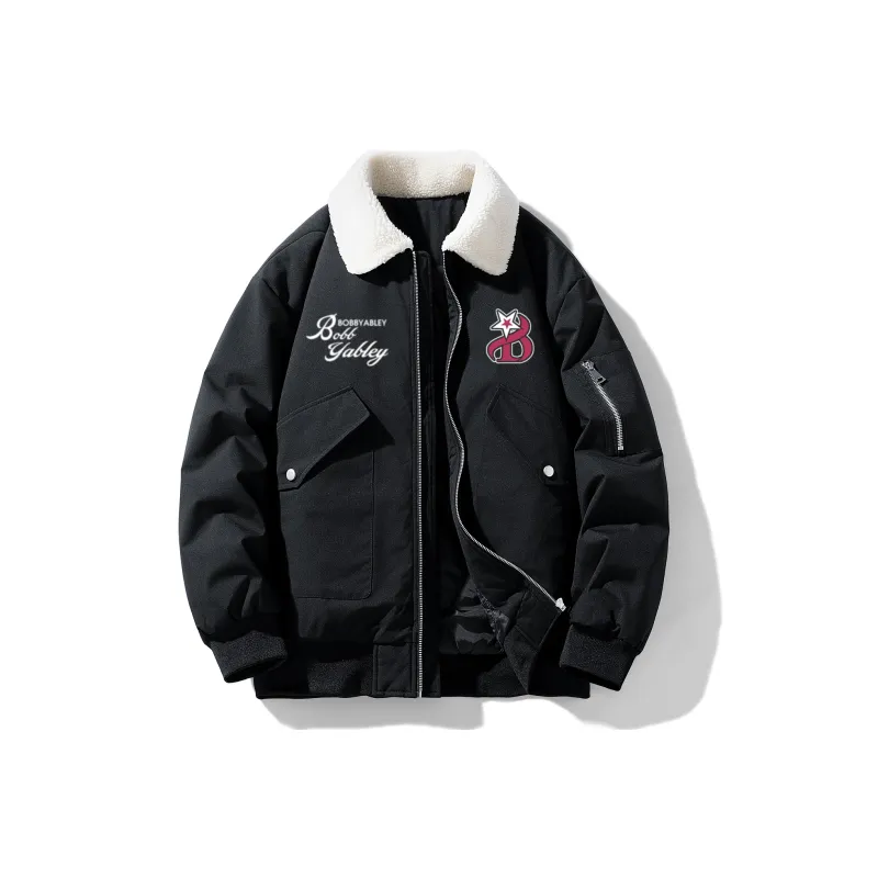 BOBBY ABLEY Puffer Jacket Unisex Black-8