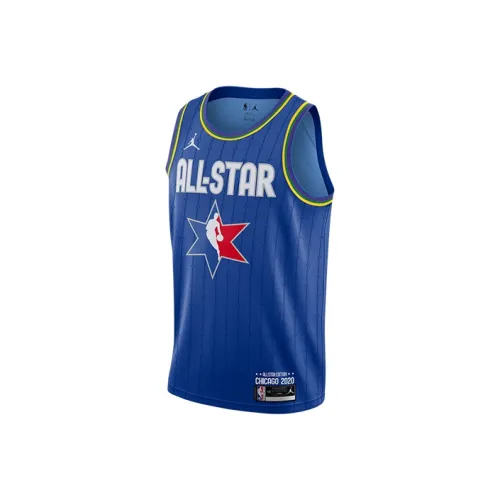Jordan NBAAll Star Edition Swingman Jersey   Giannis Antetokounmpo Basketball Jerseys Men's Blue
