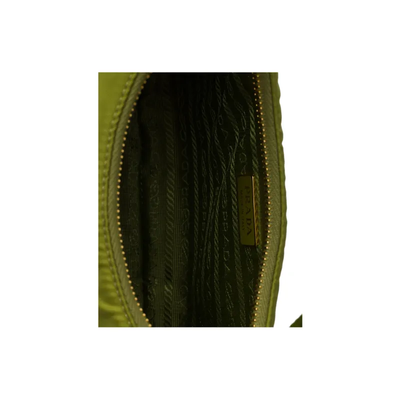 PRADA Re Edition Recycled Polyamide Shoulder Bag Women's Olive-3