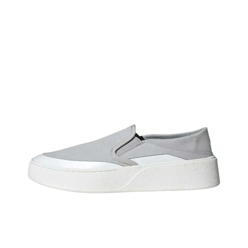 Adidas FOS LABCOURT LIGHT Low Top Skateboard Shoes Unisex Light Gray-0