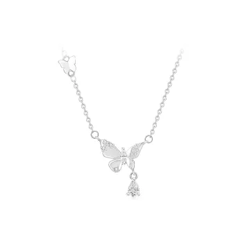 Love Link 999 Fine Silver Necklaces Women's