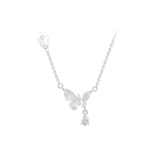 Love Link 999 Fine Silver Necklaces Women's
