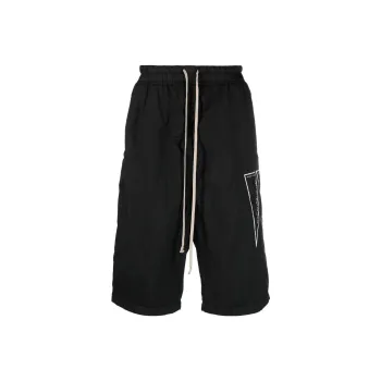 RICK OWENS Casual Shorts Men Black