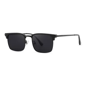 YUZHAOLIN Metal Square Sunglasses Unisex