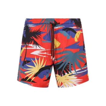 PALM ANGELS X Vilebrequin Palm Tree Print Swim Shorts