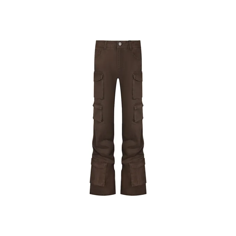 COOLALPACA Loose Fit Bootcut Jeans Unisex-5